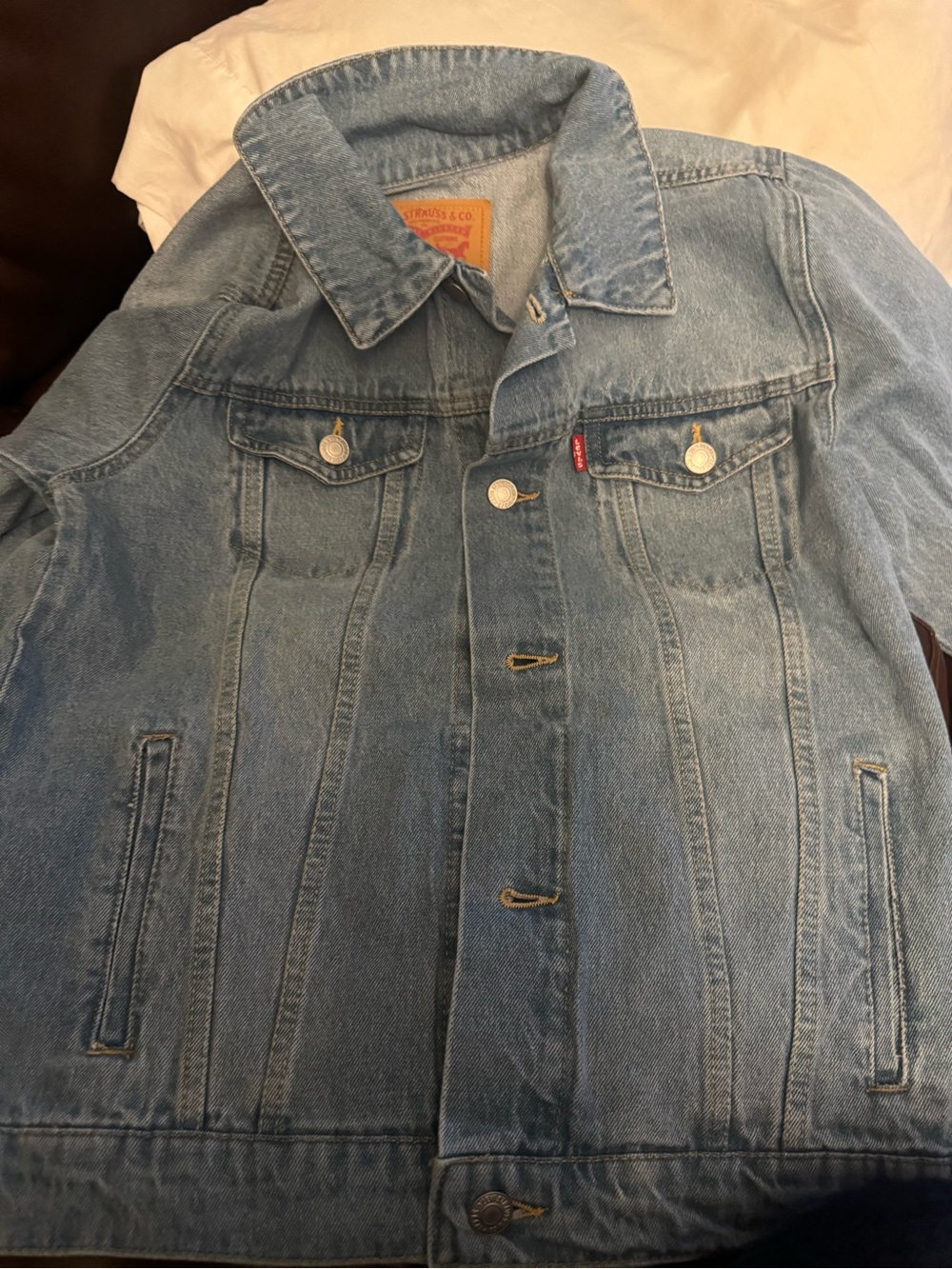 Levi's Light Blue Denim Jacket for Kids